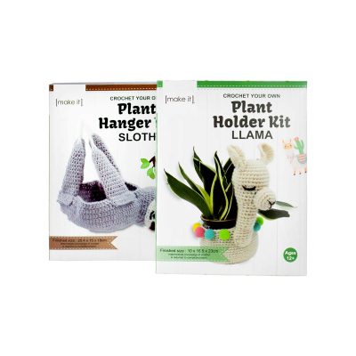 DIY CROCHET PLANT HOLDER KIT