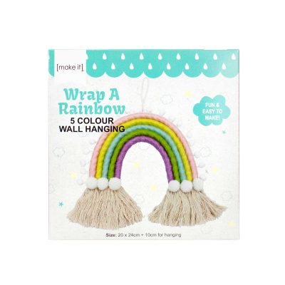 DIY WRAP ROPE KIT- 5 COLOUR RAINBOW