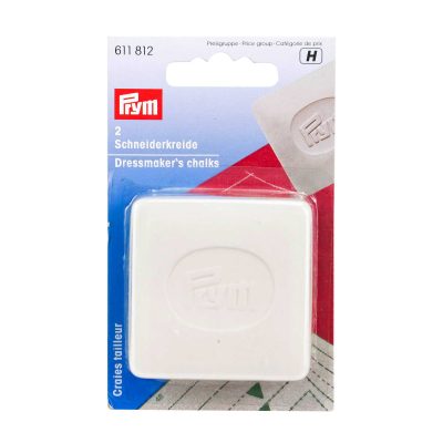 PRYM DRESSMAKER'S CHALKS SLABS WHITE