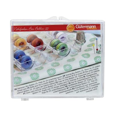 GUTERMANN SEWING BOX BOBBIN 25