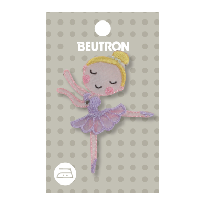 MOTIF IRON-ON BALLET GIRL 3PK