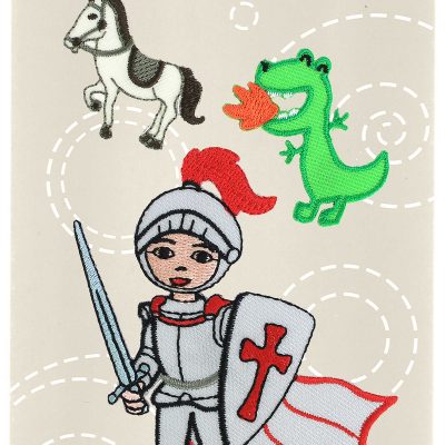 MAKE IT MOTIF JUMBO KNIGHT THEME 4PK