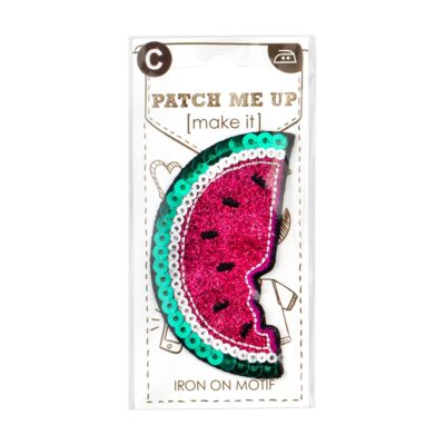 MOTIF IRON-ON WATERMELON 3PK