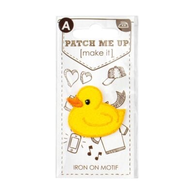MOTIF IRON-ON DUCK 3PK