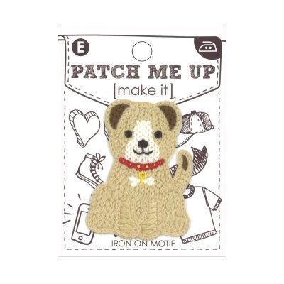MOTIF IRON-ON DOG 3PK