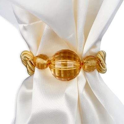 TIE BACK  BEADED 820MM PK OF 2 - 009789