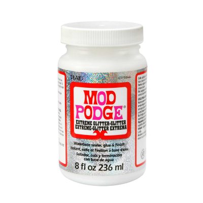 PLAID MOD PODGE GLITTER 8OZ