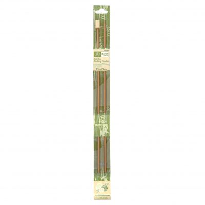 BIRCH KNITTING NEEDLE BAMBOO 25CM 3.00-3.25MM