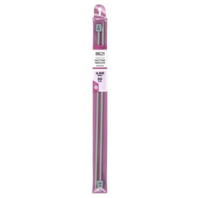 BIRCH KNITTING NEEDLE PREMIUM 30CM 4.00-5.00MM