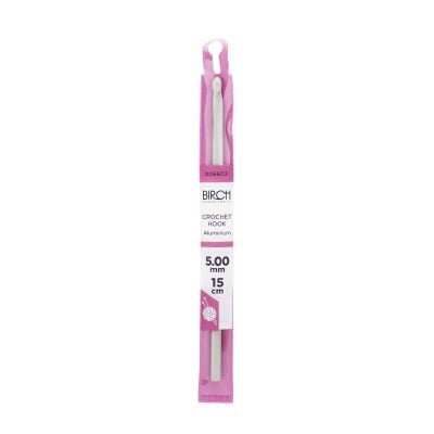BIRCH CROCHET HOOK ANODISED 4.00-5.00MM