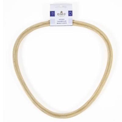 DMC TRIANGULAR PINE HOOP 26.5 X 26CM