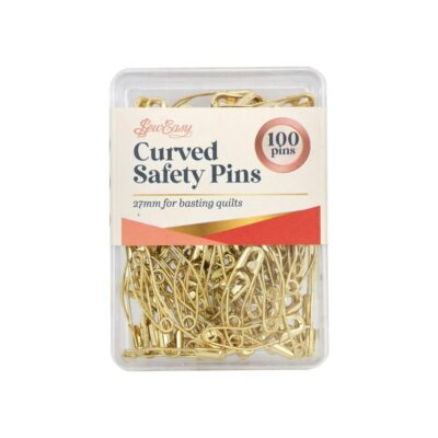 SEW EASY PINS SAFETY CURVED 27MM 10OPK