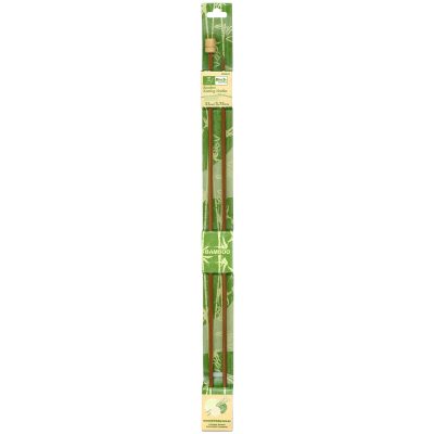 BIRCH KNITTING NEEDLE BAMBOO 33CM 3.75-4.00MM