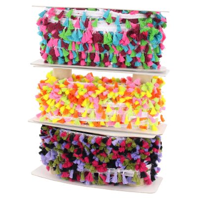 TASSELS TRIMMING MULTICOLOR 25MT