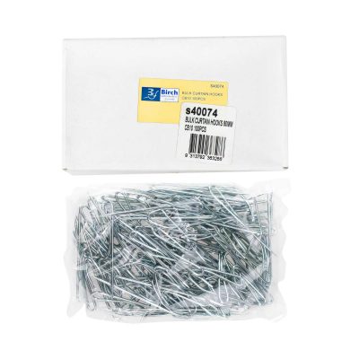 BULK CURTAIN HOOKS 80MM CB10 100PCS