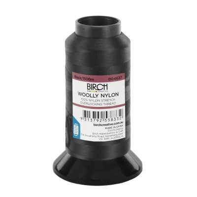 BIRCH WOOLLY NYLON OVERLOCKING THREAD 1500MT
