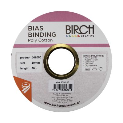 BIAS POLYCOTTON 50MMx30MT REEL
