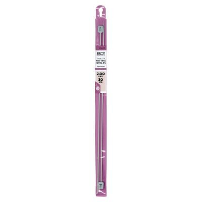 BIRCH KNITTING NEEDLE PREMIUM 30CM 2.00-3.75MM