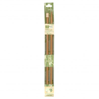 BIRCH KNITTING NEEDLE BAMBOO 25CM 6.00-6.50MM