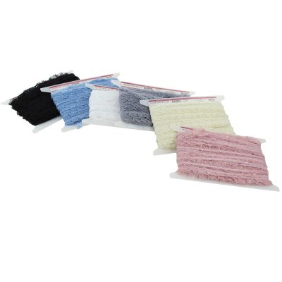 LACE NYLON  FRILLED 19MM X 30M
