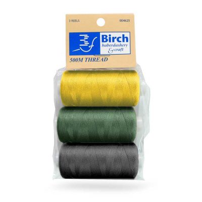 THREAD 3ON 500 MT - GOLD/BTL/GREY