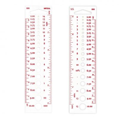 KNITTERS GAUGE I COUNT