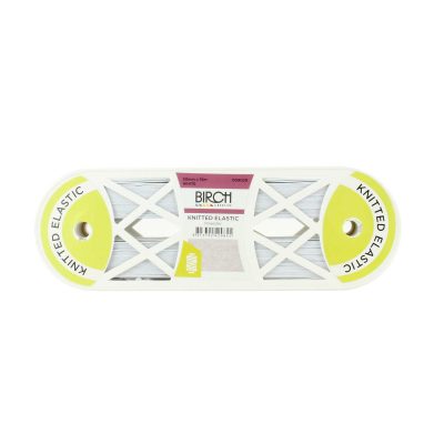 ELASTIC KNITTED 50MMx15MT - WHITE