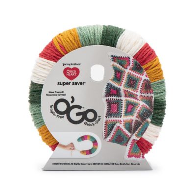 RED HEART OGO SUPER SAVER SOLID 100%ACRYLIC