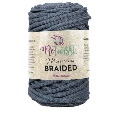 RETWISST MACRAME BRAIDED CORD / 250G - 4MM