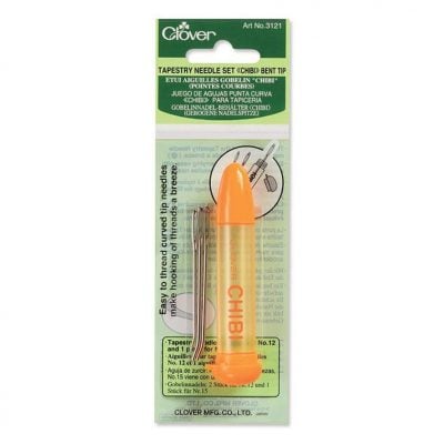 CLOVER TAPESTRY NEEDLE SET BENT TIP 3121