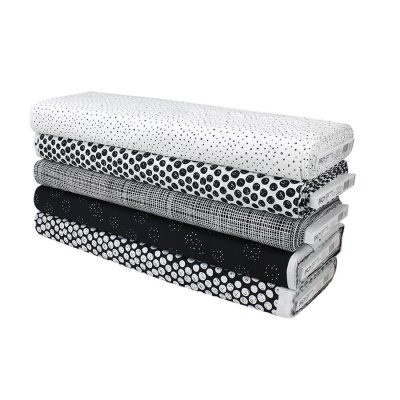 BIRCH FABRIC - MONOCHROME 110CM X 10MT 100% COTTON