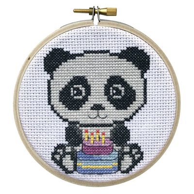 STITCH KIT PANDA 4INC RND