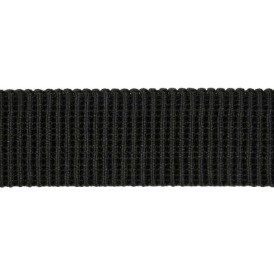 ELASTIC RIBBED BAT 32MMx10MT - BLACK