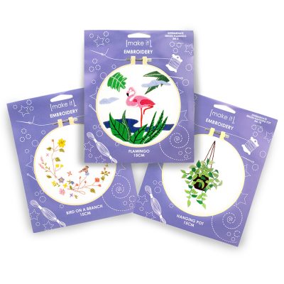MAKE IT  EMBROIDERY KIT