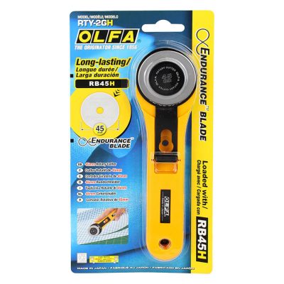 OLFA 45MM ROTARY CUTTER ENDURANCE BLADE RTY-2G/H