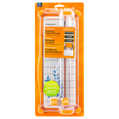 FISKARS TRIMMER SURECUT TITANIUM SCRAPBOOKING