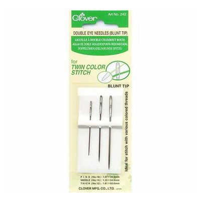 CLOVER DOUBLE EYE BLUNT TIP 242
