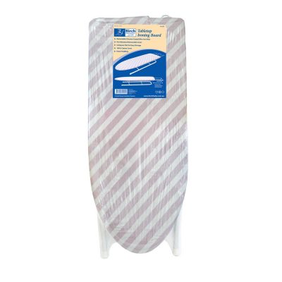 IRONING BOARD WOOD & CHROME 78x32CM
