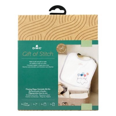DMC GIFT OF STITCH-BIB EMBROIDERY KIT