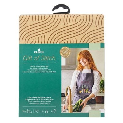DMC GIFT OF STITCH-APRON EMBROIDERY KIT