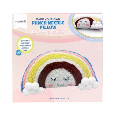 DIY PUNCH NEEDLE PILLOW