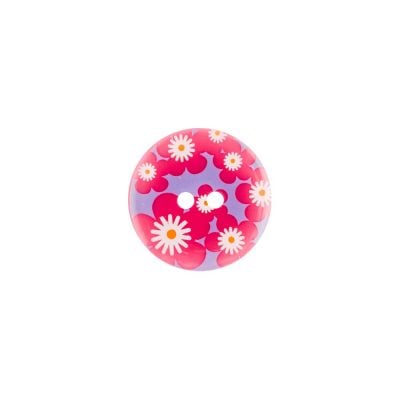 HEMLINE BUTTONS PRINTS/FLORAL/RED/36