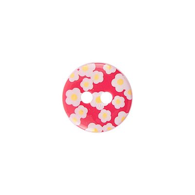 HEMLINE BUTTONS DECORATIVE PRINTS 28 18MM