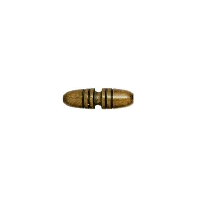 HEMLINE BUTTONS TOGGLE WOODTUNE 1-HOLE/40MM