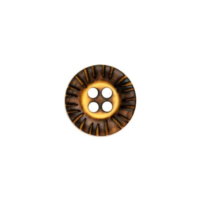 HEMLINE BUTTONS ROUND WOODEN SPLIT EDGE/24