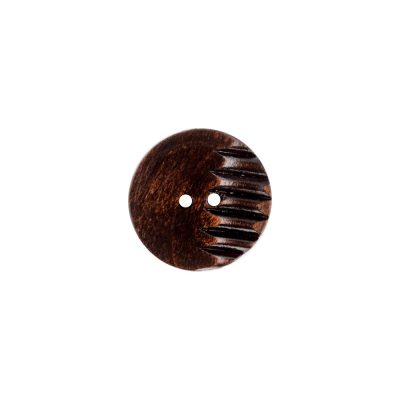 HEMLINE BUTTONS HALF CIRCLE GROOVED/40
