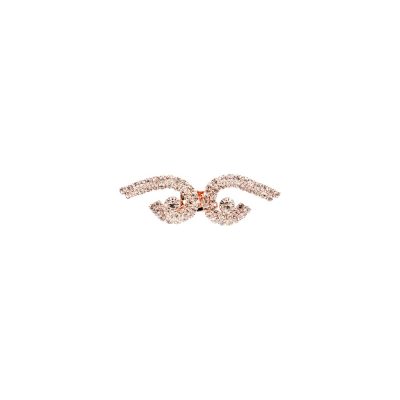 HEMLINE BUTTONS DIAMOND WINGS/CLASP