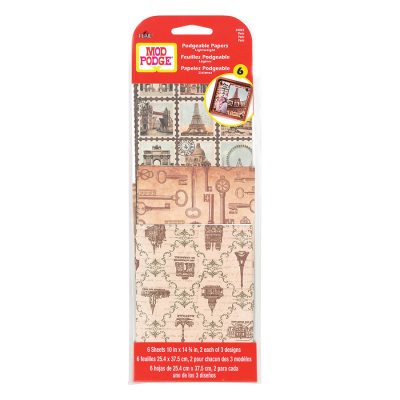 PLAID MOD PODGE PAPERS - PARIS 24882