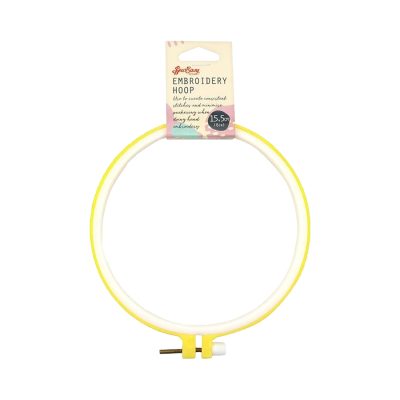 SEW EASY HANGSELL PLASTIC EMBROIDERY HOOP 15.5CM