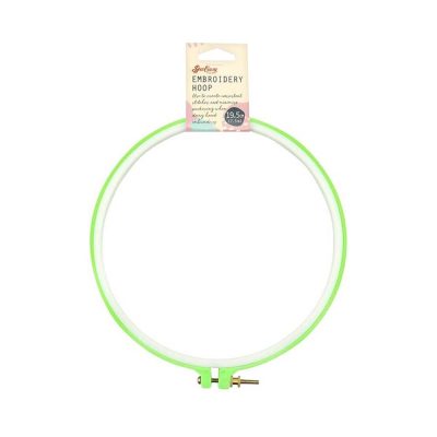 SEW EASY HANGSELL PLASTIC EMBROIDERY HOOP 19.5CM